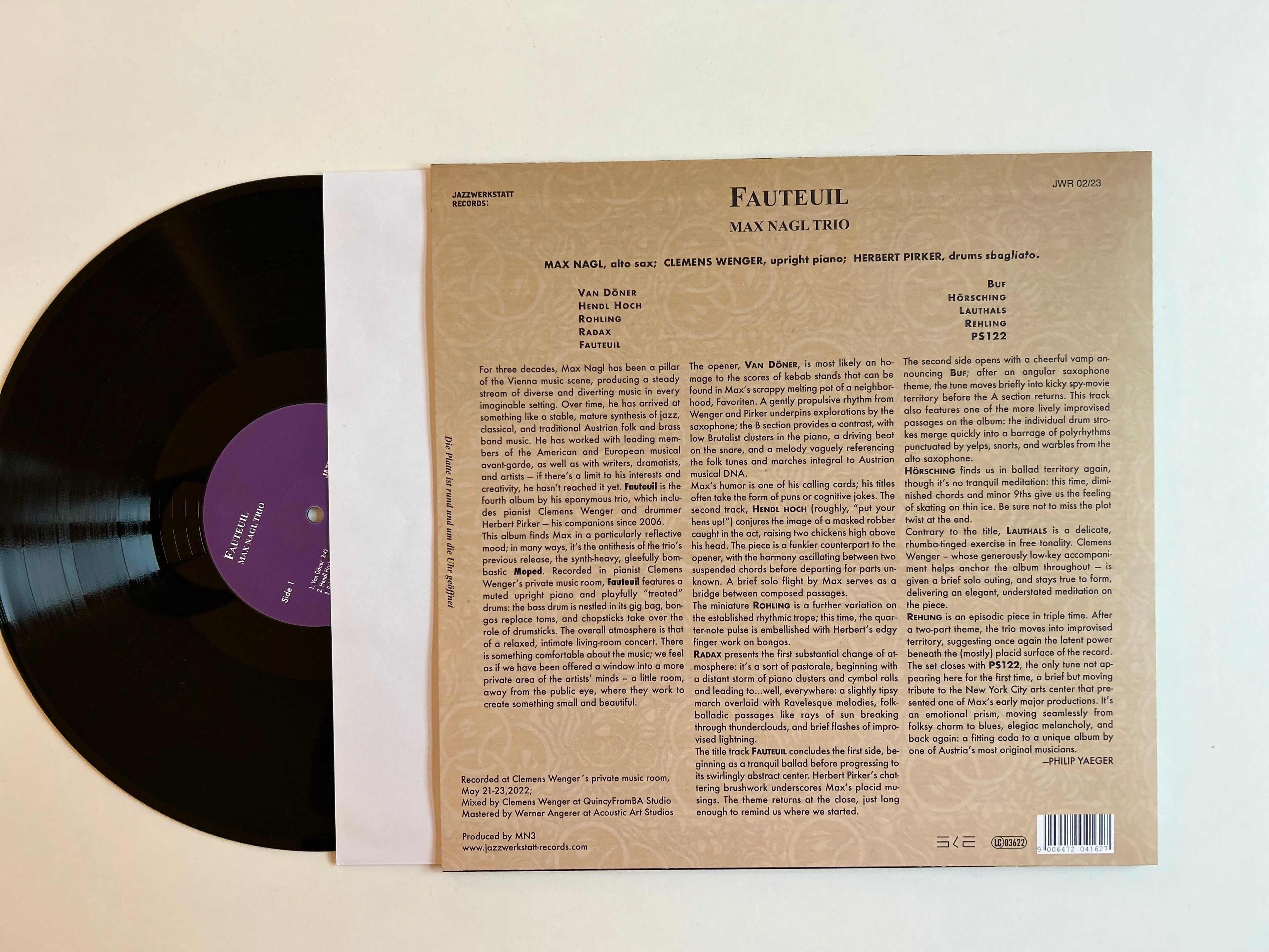 Max Nagl Trio - "Fauteuil"